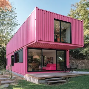 Preview of Bright Pink Chic Container House