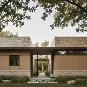 Stone Ribbon Walk To Woodland Court