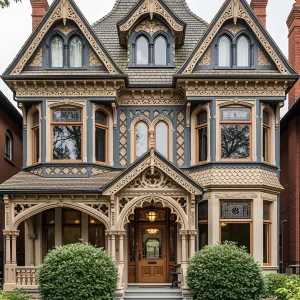 Gothic Reverie Amongst Verdant Hedges