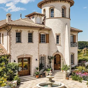 Tuscan Castle Vibes: A Cottage Extravaganza