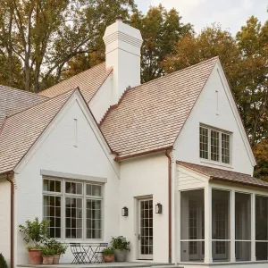 Airy White French Country Cottage
