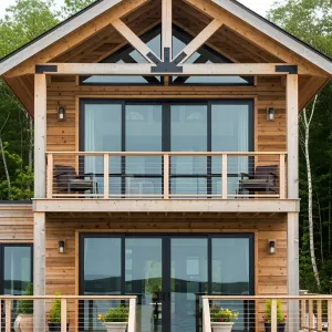 Floating Oasis with Timber Charm