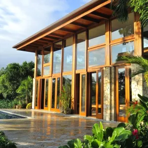 Sun-Kissed Sanctuary: The Glassy Retreat