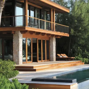 Tropical Timberfront Oasis