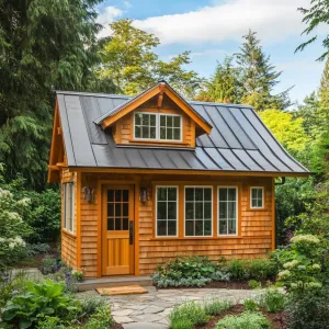 Quaint Cedar Cabin Hideaway
