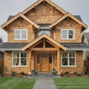 Timbered Cedar Gable Haven