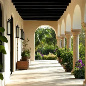 Gorgeous Mediterranean Mansion Arches Exterior