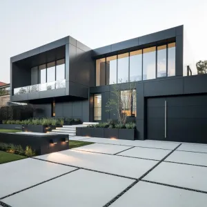 Harmonious Cube Amidst Minimalist Grandeur