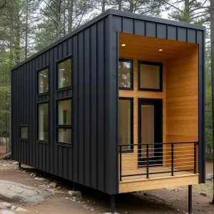 The Sleek Spruce Sanctuary