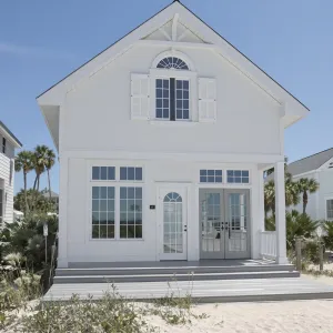 Whitewashed Beachfront Bliss