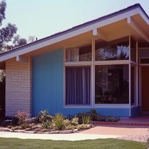 Retro Charm in Teal Tranquility
