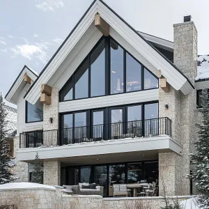 Glass-Faced Alpine Wonderland