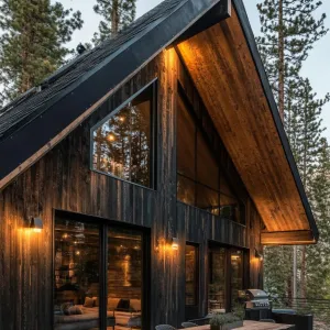 Woodland Wonder: A Modern Chalet Marvel