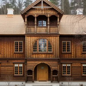Rustic Lodge with Timber Charm