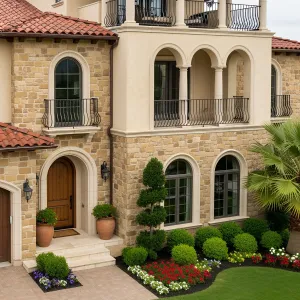 Sun-Kissed Arches: Terraces and Tiles Tango