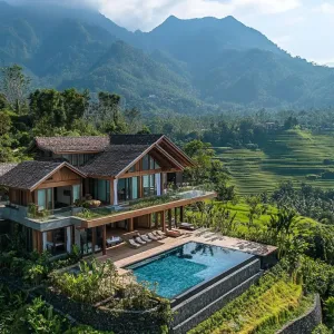 Panoramic Peaks: Bali’s Mountain Lodge