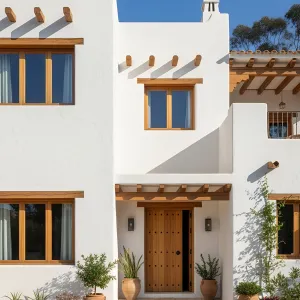 Whitewashed Wonder with Whimsical Windows