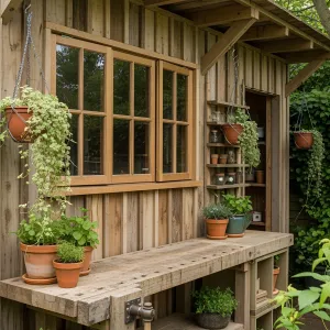 An Earthy Escape with Potted Charm