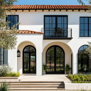 Terracotta Charm Meets Modern Arches