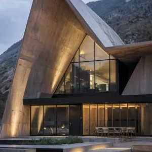 Epic Slant Dwelling with Glassy Grin