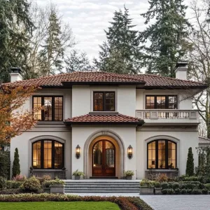 Stately Arches and Terracotta Dreams