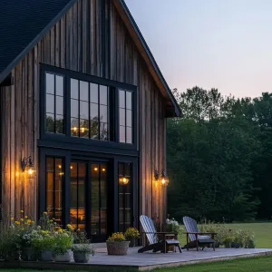 A Cozy Evening at the Barn House