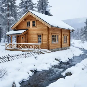 Creekside Warmth Timber Cottage