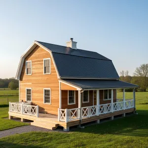 Sunlit Meadow Gambrel Cottage