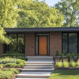 Brick Ranch Radiance: Stairway to Tranquility
