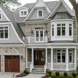 Stone-Faced Suburban Delight