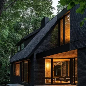 Dusky Wonderland: A Charcoal Dwelling