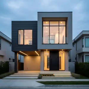 Soft Cube Entry With Night Glow