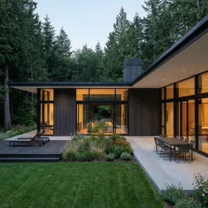 Cedar Courtyard Canopy Forest Retreat