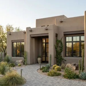 Sunlit Mesa Adobe Haven
