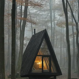 Pointy-Top Refuge for Fabulous Forest Dwellers