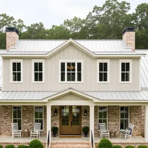Cozy Southern Escape with Rocking Chairs