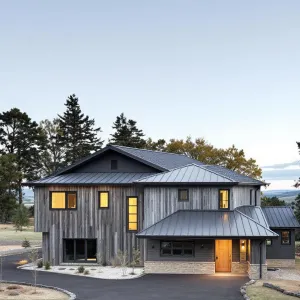 Rustic Respite with Slate Elegance