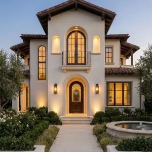 Glowstone Fountainfront Spanish Villa