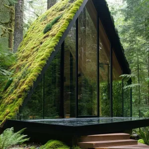 Mossy Marvel in the Woods