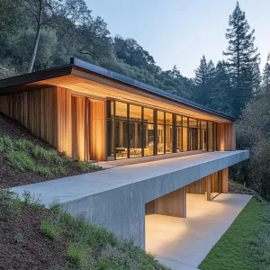 Glass-Paneled Paradise in the Forest