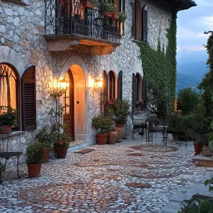 Charming Stone Delight: A Blend Of Rustic Elegance