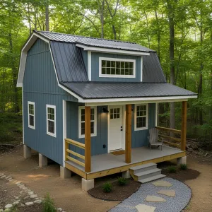 Slate-Top Bluewoods Porch Loft