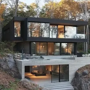 Forest-Embraced Modern Marvel