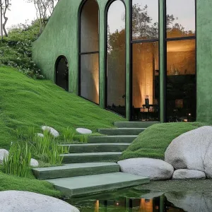 Hobbit House 2.0: Where Bilbo Meets Modern Chic