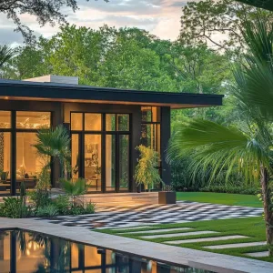 Glass Pavilion: The Tropical Reflection