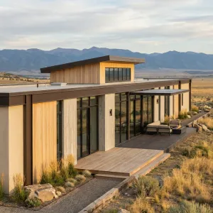 Desert Horizon Linear Ranch Pavilion