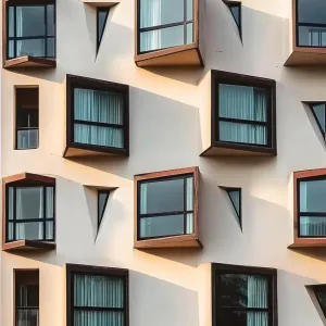 Window Wonderland: A Playful Dance of Geometry