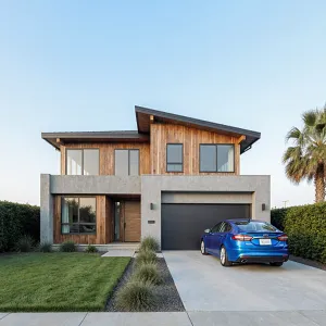 Concrete Chalet Under the Sun