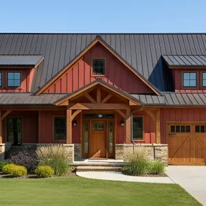 Rustic Red Ranch Oasis