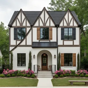 Spindle-Gable Tudor With Shutter Warmth